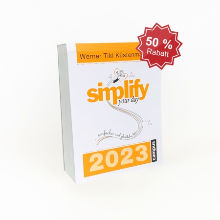 simplify your day, Tages-Abreißkalender
